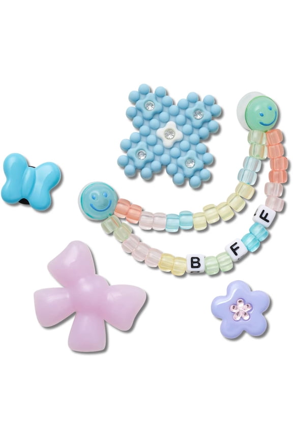 Jibbitz Boys & Girls Shoe Charms 5 Pack