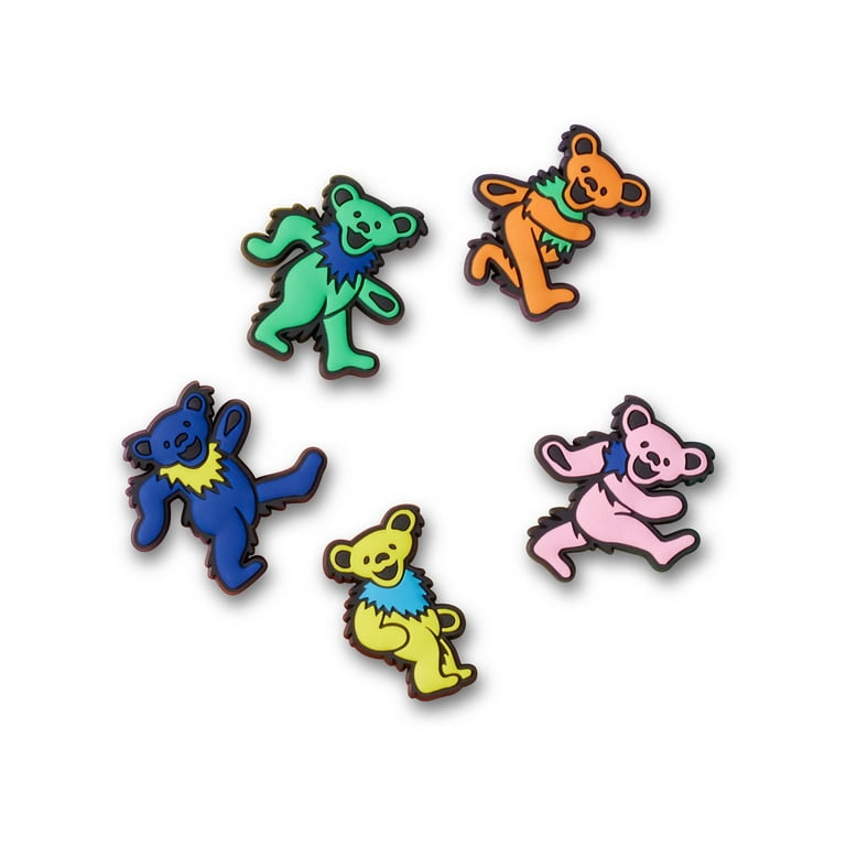 Grateful dead croc charms hot sale