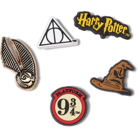 Crocs Jibbitz 5-Pack Harry Potter Symbol Shoe Charms