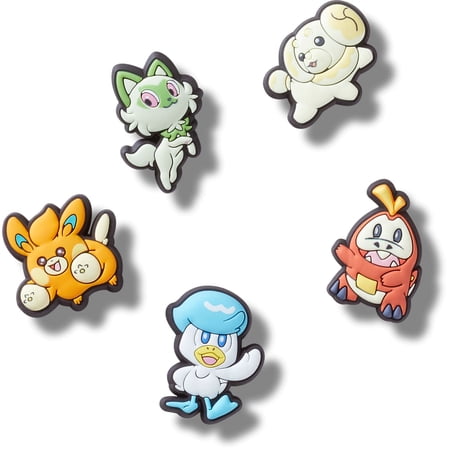 Crocs Jibbitz Pokémon Shoe Charms 5-Pack