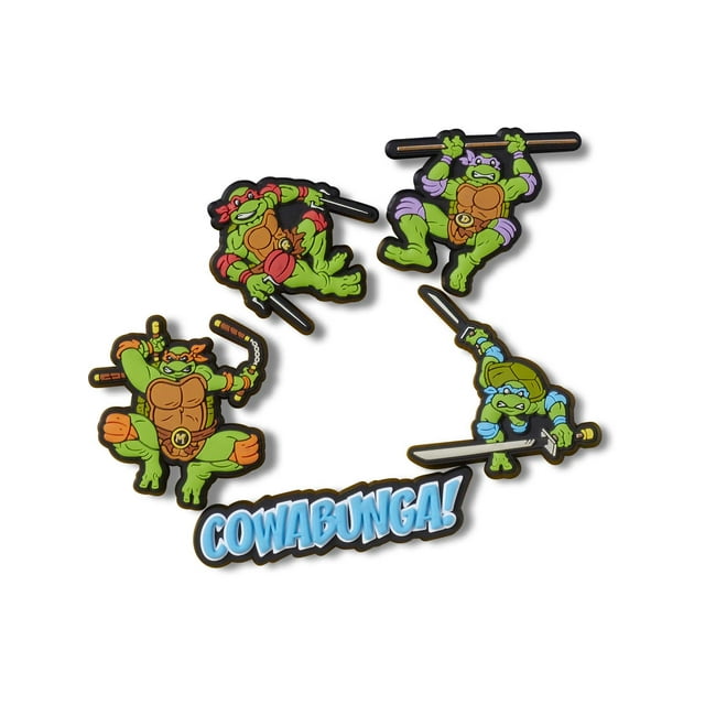 Crocs Jibbitz Teenage Mutant Ninja Turtles 5 Pack