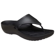 Crocs Womens Kadee Flip Flop Wedge Sandal