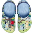 thumbnail image 1 of Crocs Kids Bluey Classic Clogs, 1 of 6