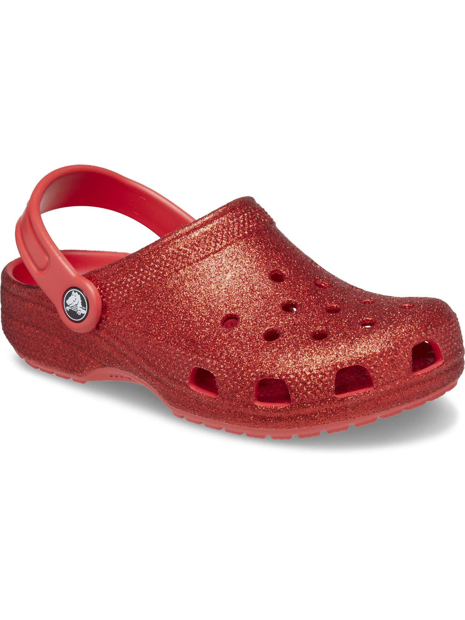 Crocs Kids Classic Glitter Clog Walmart