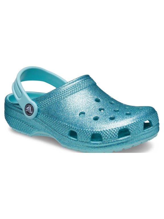 Kids Classic Glitter Clog