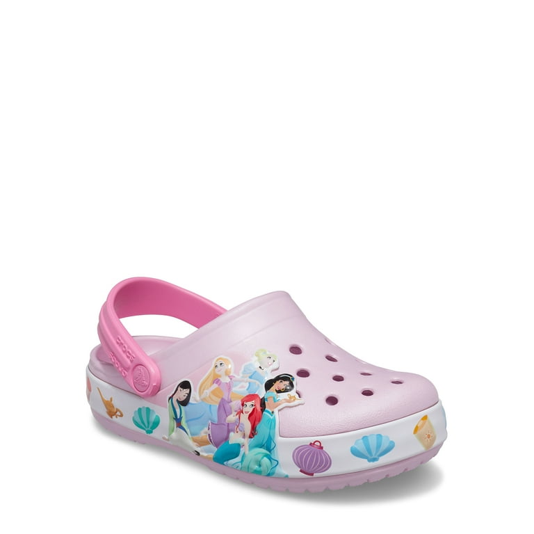 Princess crocs clearance