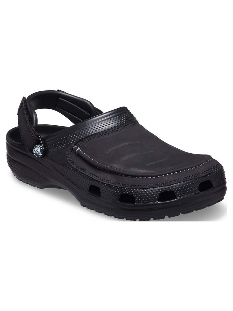 CROCS Black and Silver Men’s Slip-On Clog Sandals Crocs Classic Clog Slip On Black Slingback Sandal Men main image 2