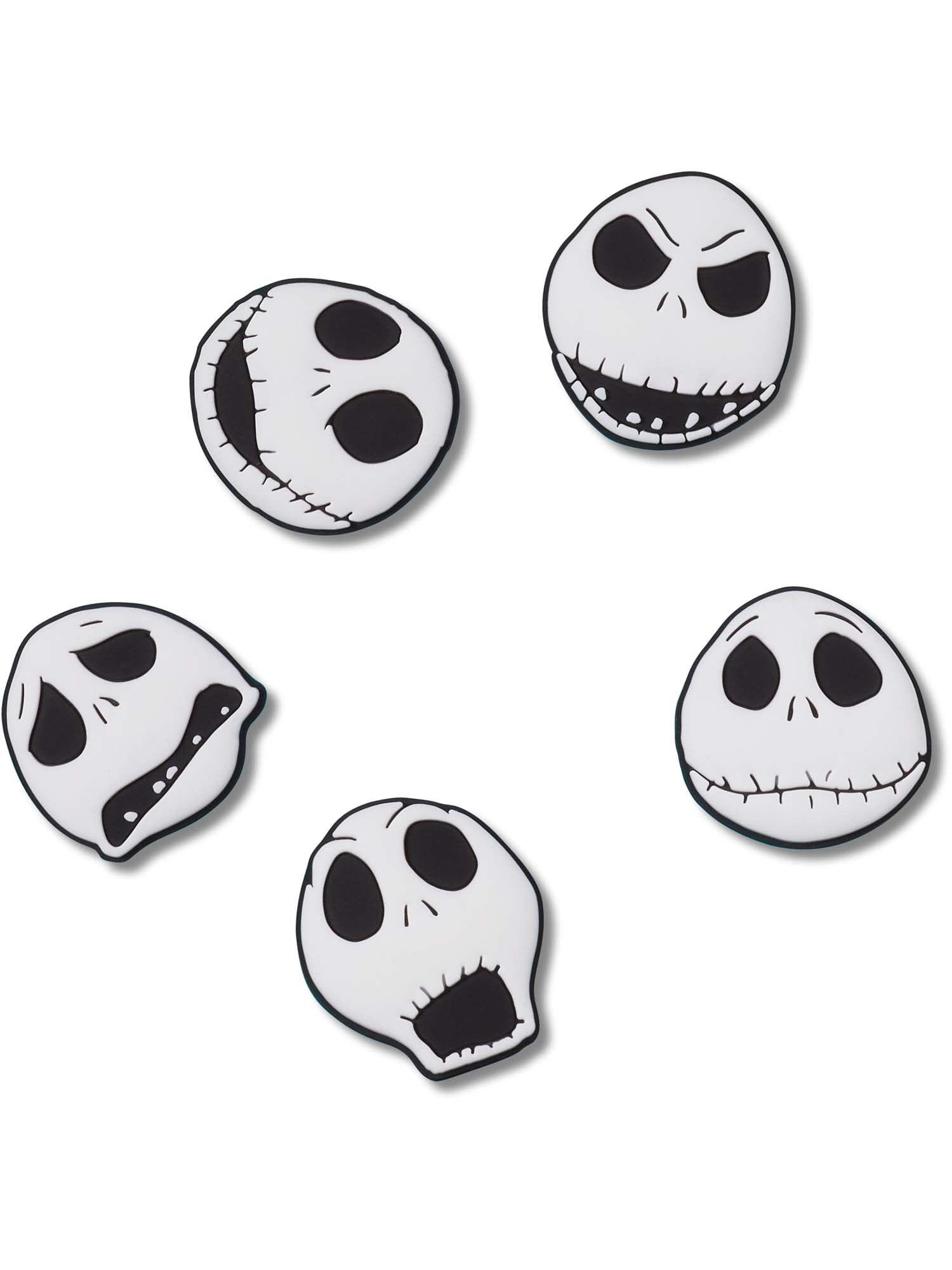 Crocs Jibbitz™ NBC Jack Skellington Shoe Charms, 5 Pack