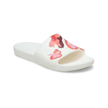 Crocs Painted Floral Slide Chk