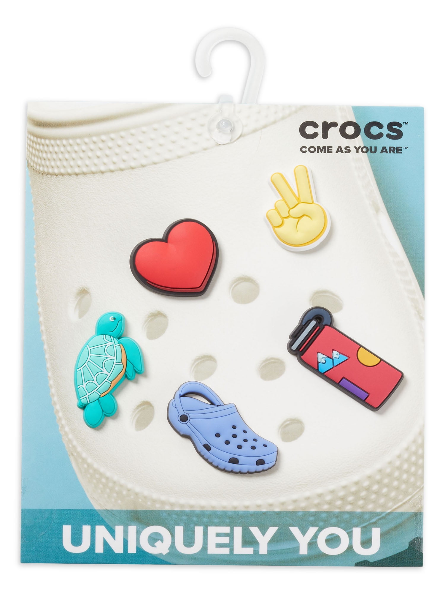  Crocs Jibbitz Peace and Love Shoe Charms  Jibbitz for Crocs,  Heart, Small : Clothing, Shoes & Jewelry
