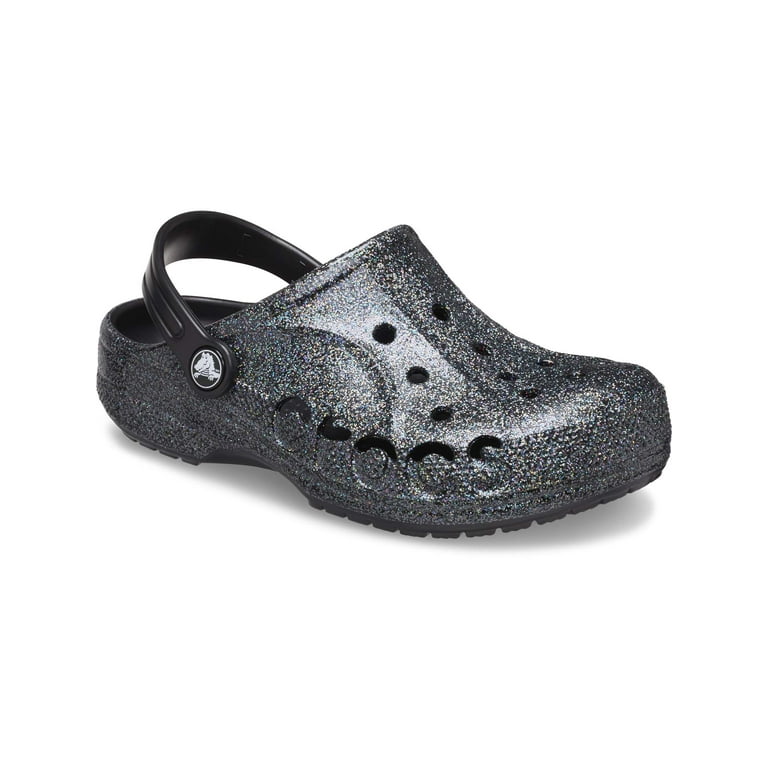 ◆CROCS◆ Public Baya Glitter Clog BK 24SUCL205925 Crocs Toddler & Kids Baya Glitter Clog - Walmart.com