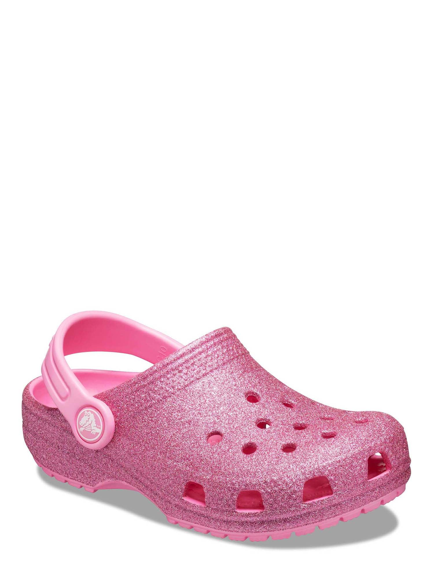 Crocs Toddler & Kids Classic Glitter Clog, Sizes 4-6 