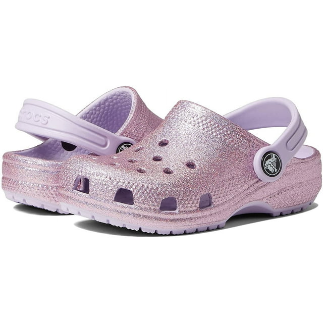 Crocs Toddler & Kids Classic Glitter Clog, Sizes 46