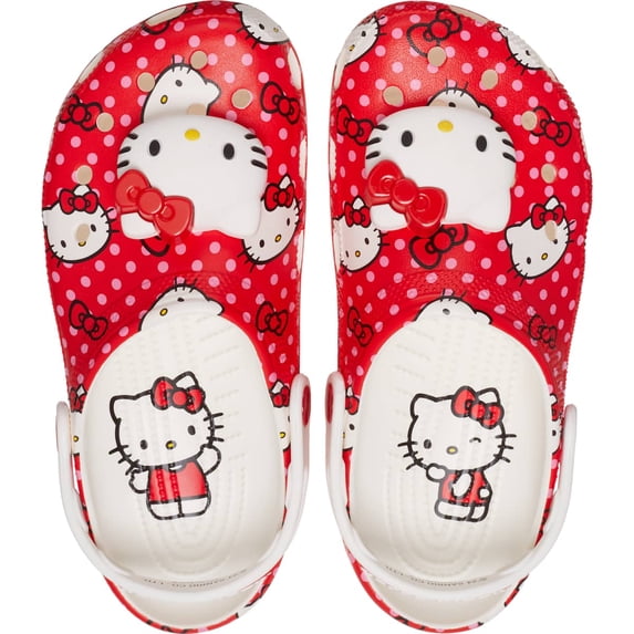 Crocs Adult Hello Kitty Red Classic Clog