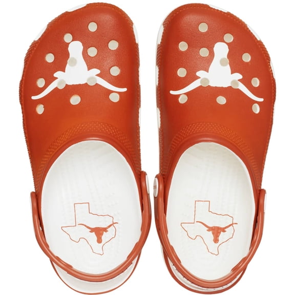 Crocs Adult University of Texas Collegiate Classic Clogs