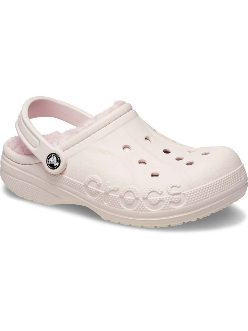 Crocs Baya Lined Clog Sandals Cozy Fleece Lining