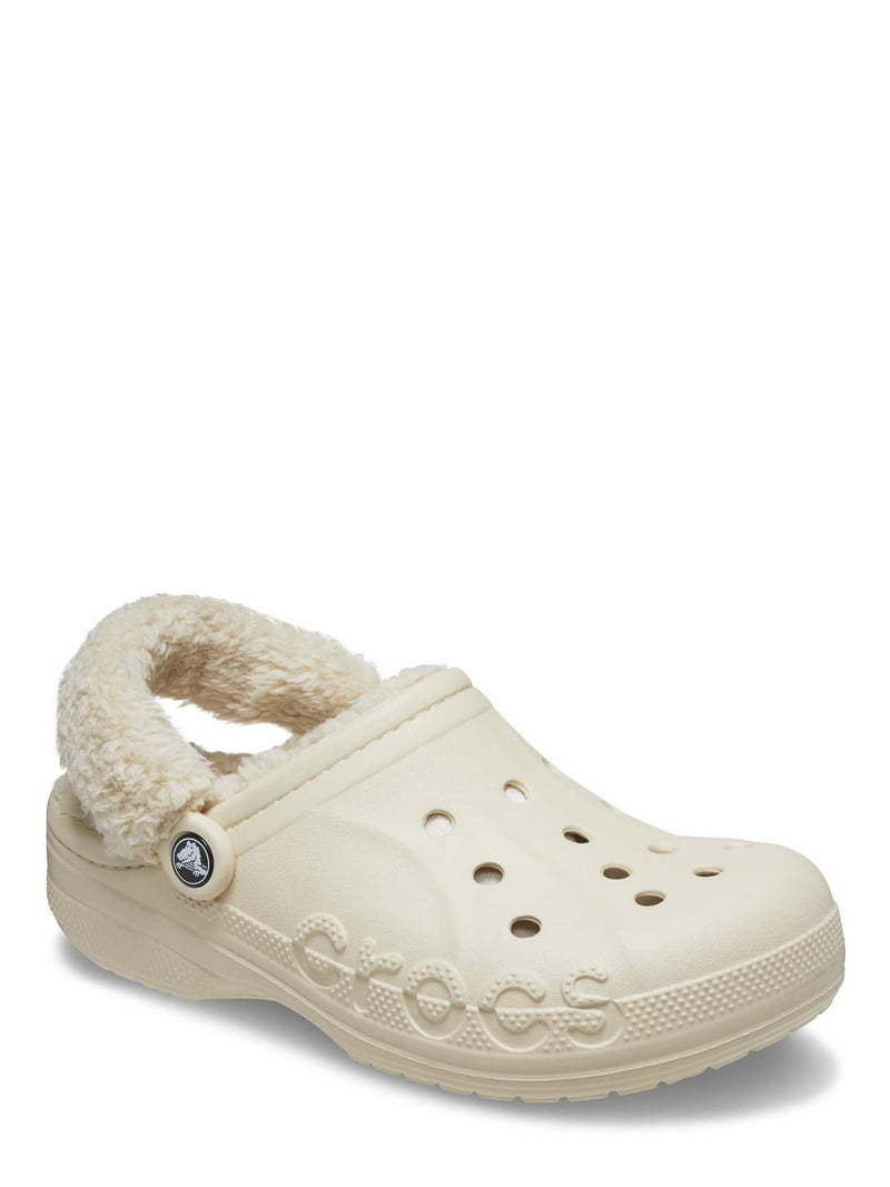 ローファー・オックスフォード Unisex Baya Lined Clog Warm M US Crocs Unisex Baya Lined Fuzz Strap Clogs - Walmart.com