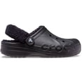 thumbnail image 1 of Crocs Adult Baya Lined Fuzz Strap Clog Slippers, 1 of 6