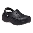 thumbnail image 1 of Crocs Unisex Baya Platform Lined Clog Sandals, 1 of 5