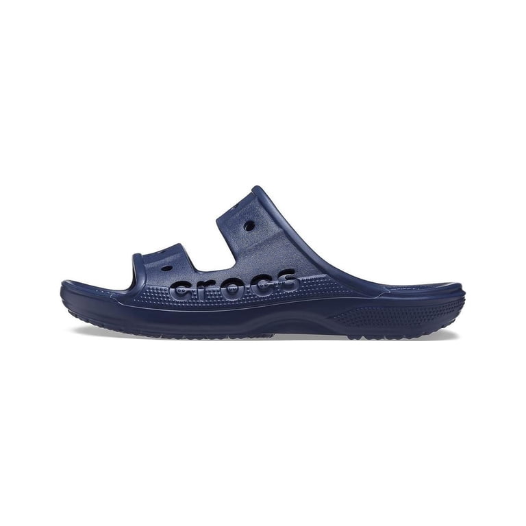 Crocs Bayaband Mens Slide Sandals Size 9 Navy Blue Water‎ Friendly Lightweight Crocs Bayaband Mens Flip Flop Sandal Sz 10 Navy Blue Water  main image 3