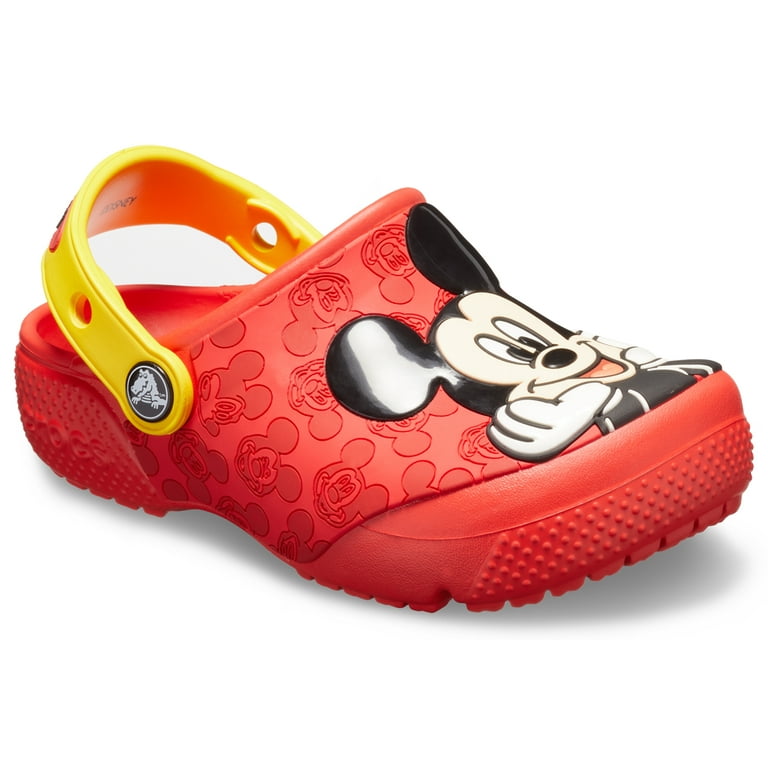 Crocs Unisex Child Fun Lab Mickey Clog Ages 1 6 Walmart
