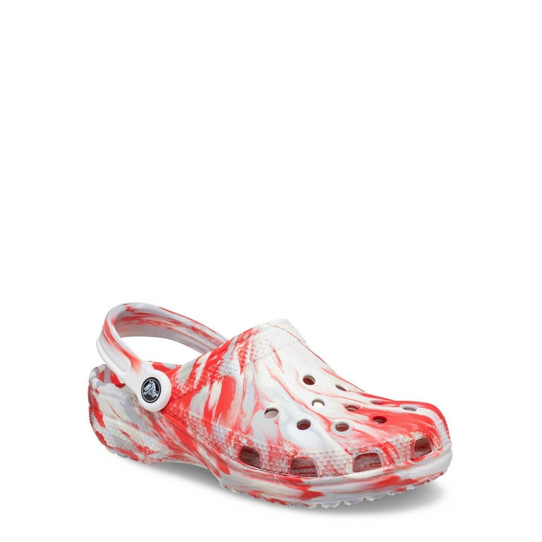 Crocs Womens Classic Zebra Clog Cute, Water Friendly, Stylish & Comfy Shoes  sz 9