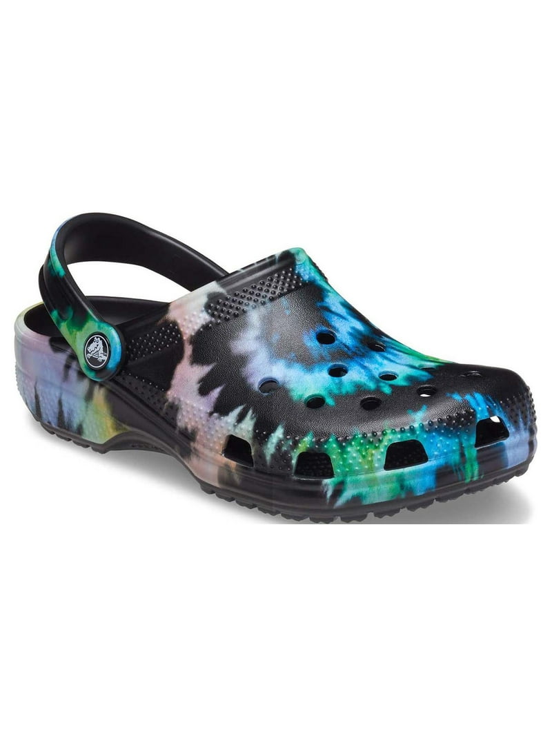 Crocs Unisex Classic Tie Dye Graphic Clog Sandal