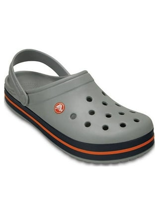 Crocs men hotsell grey clogs