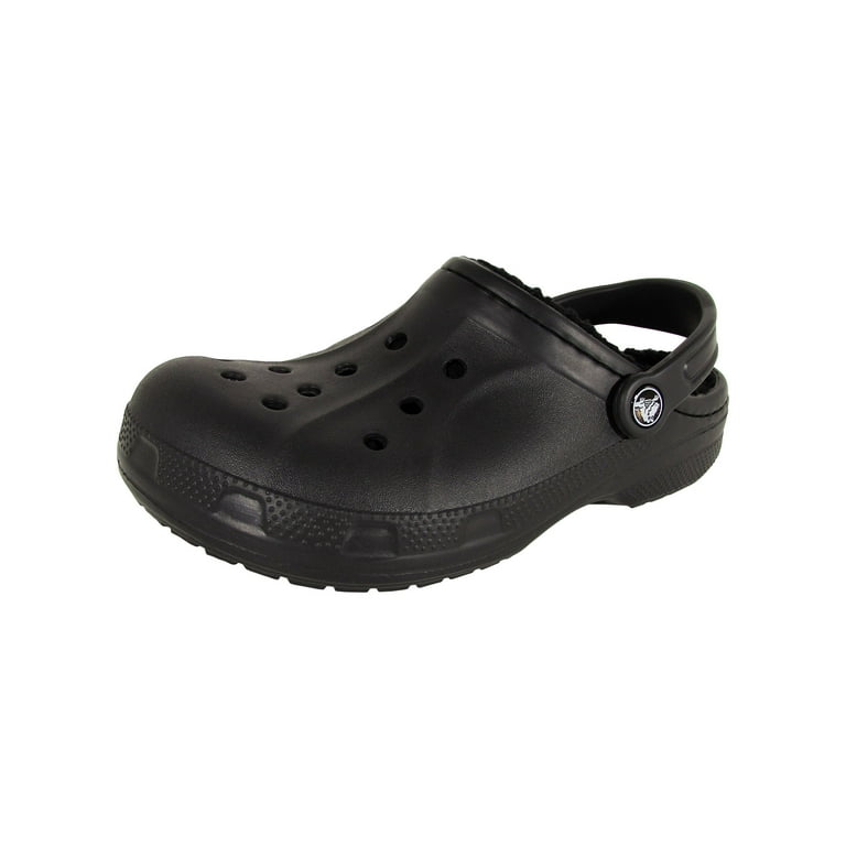 Crocs Winter Slip On Clog Shoes Black Black Mens 11 US Womens 13 US Walmart