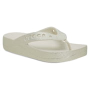 Crocs Womens Baya Flip Flop Platform Sandals