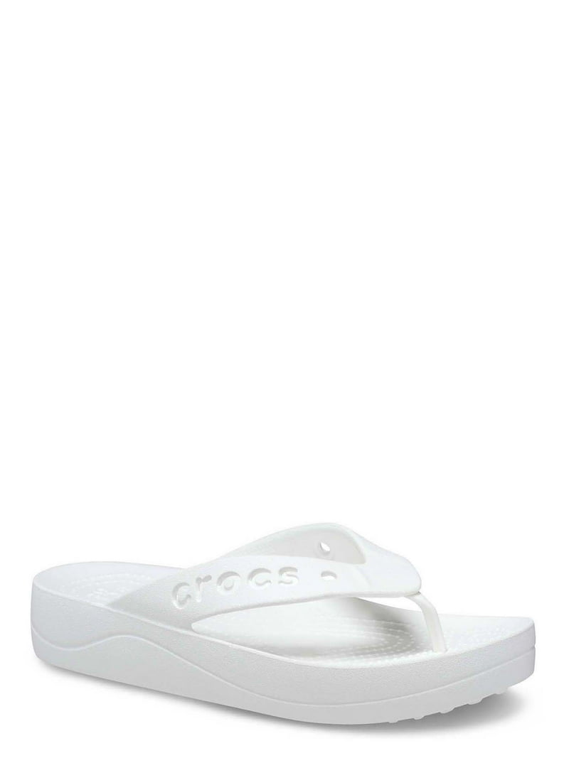 Crocs Women's Baya Platform Sandal Lightweight Elevated