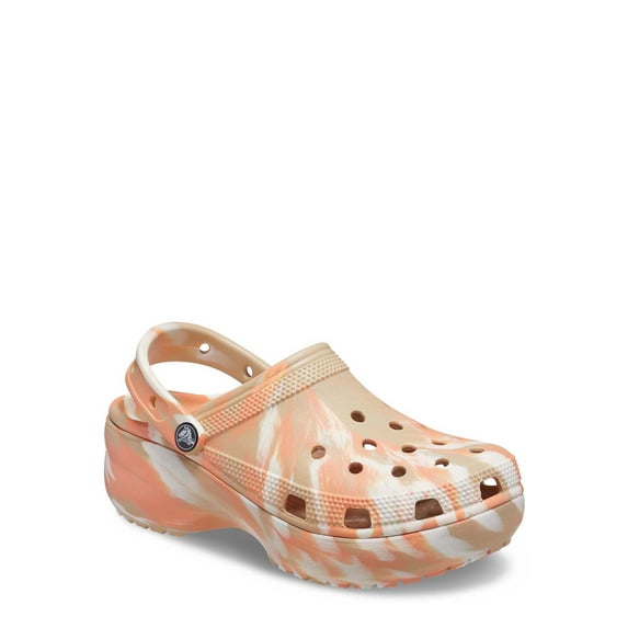 Crocs Women's Classic Platform Marbled Clog