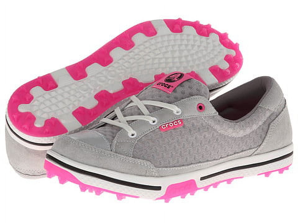 極美品　crocs drayden レザー　ゴルフ　シューズ 極美品 crocs drayden レザー ゴルフ シューズ - メルカリ
