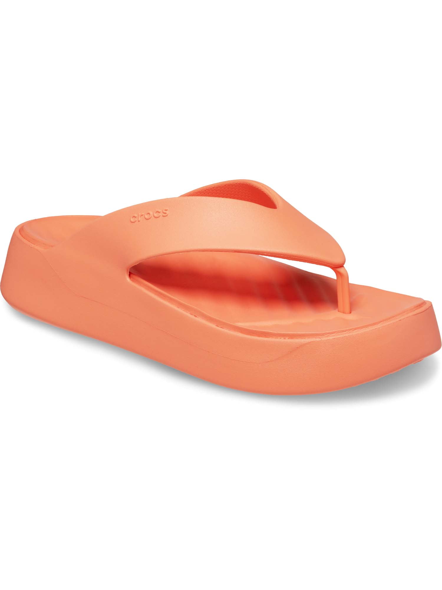 ◆CROCS◆ Women's Getaway Platform Flip DRS 24SWFP209410 New Womens CROCS GETAWAY PLATFORM FLIP FLOPS 209410-001
