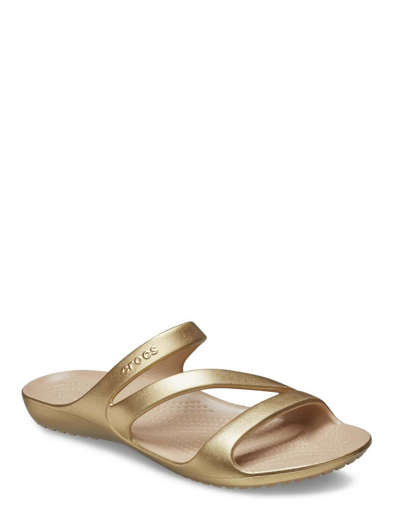 Crocs Women's Kadee II Metallic Slide Sandals