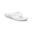 thumbnail image 1 of Crocs Women's Kadee Ii Graphic Flip Flops White/Flamingo, 1 of 6