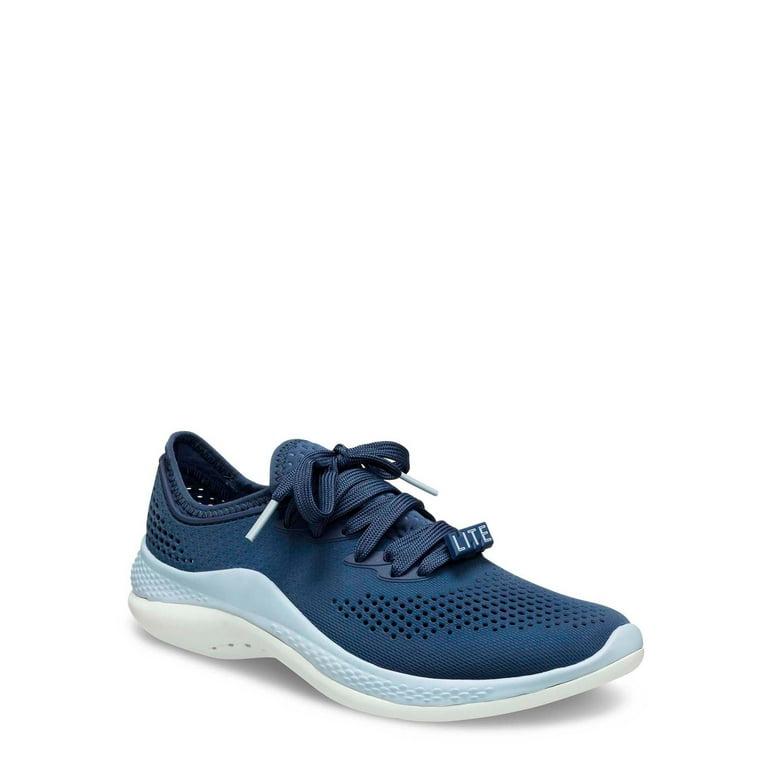 Louis Vuitton Blue Pattern Crocs Shoes Gift For Men Women - Family