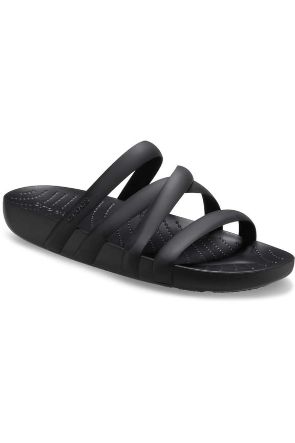 Women's Splash Strappy Black Sandals