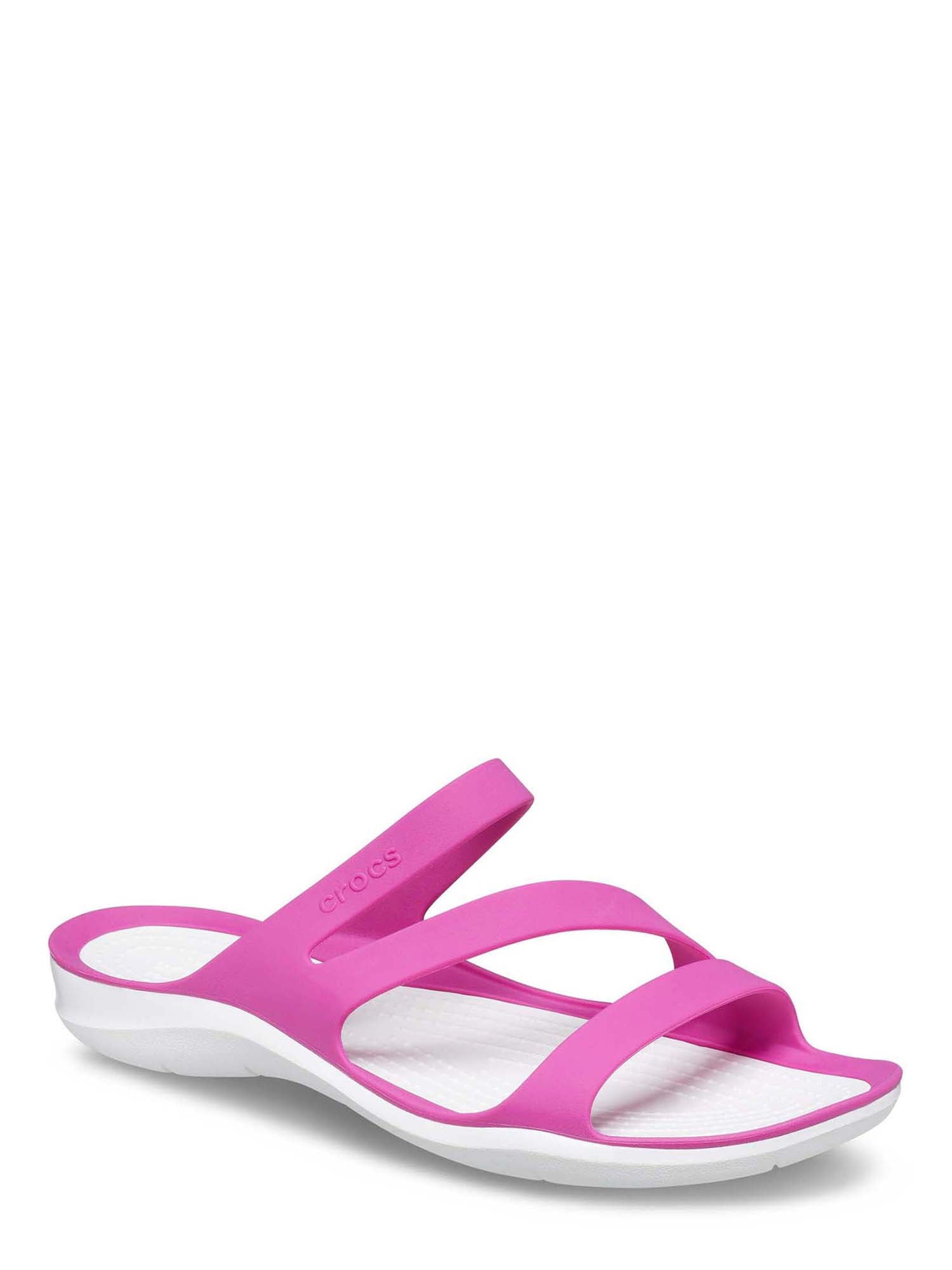 Womens Pale Pink Crocs Classic Clog Sandals | schuh