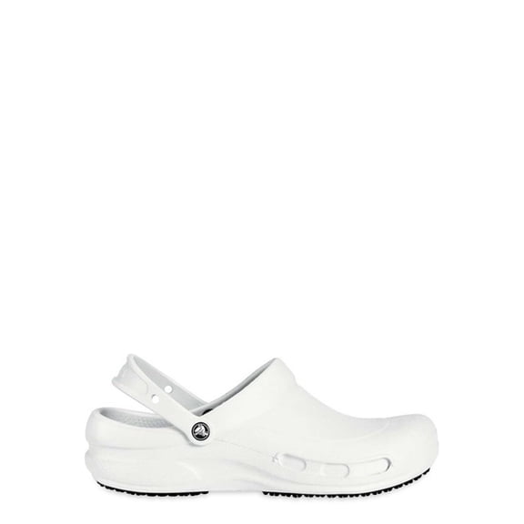 Crocs at Work Unisex Bistro Slip Resistant Clog Graphic and Solid