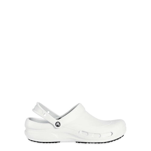 Crocs at Work Unisex Bistro Slip Resistant Clog Graphic and Solid