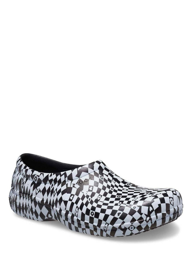 Crocs ontheclock graphic work slippers NWT Amazon.com | Crocs Unisex-Adult On The Clock Clog, Slip  main image 3