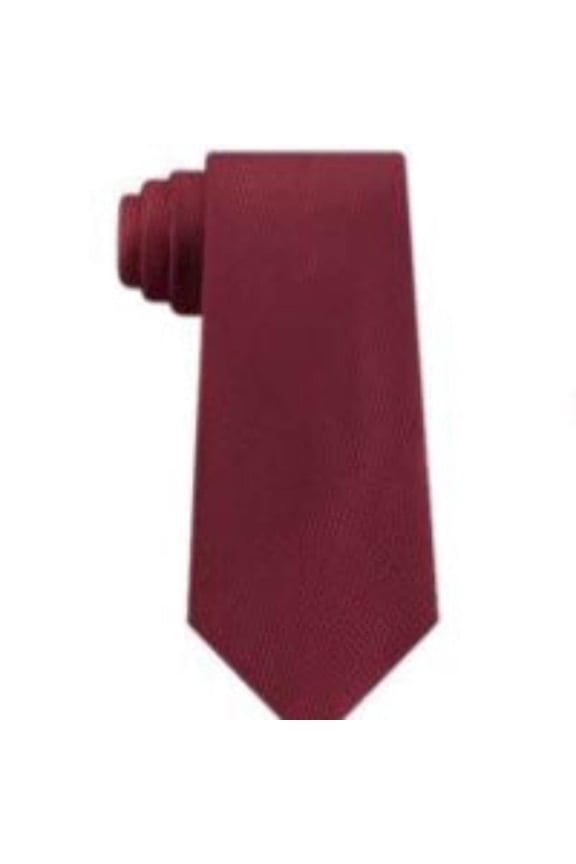 Croft  Barrow Men's Solid Dark Red Neck Tie 59"x3"