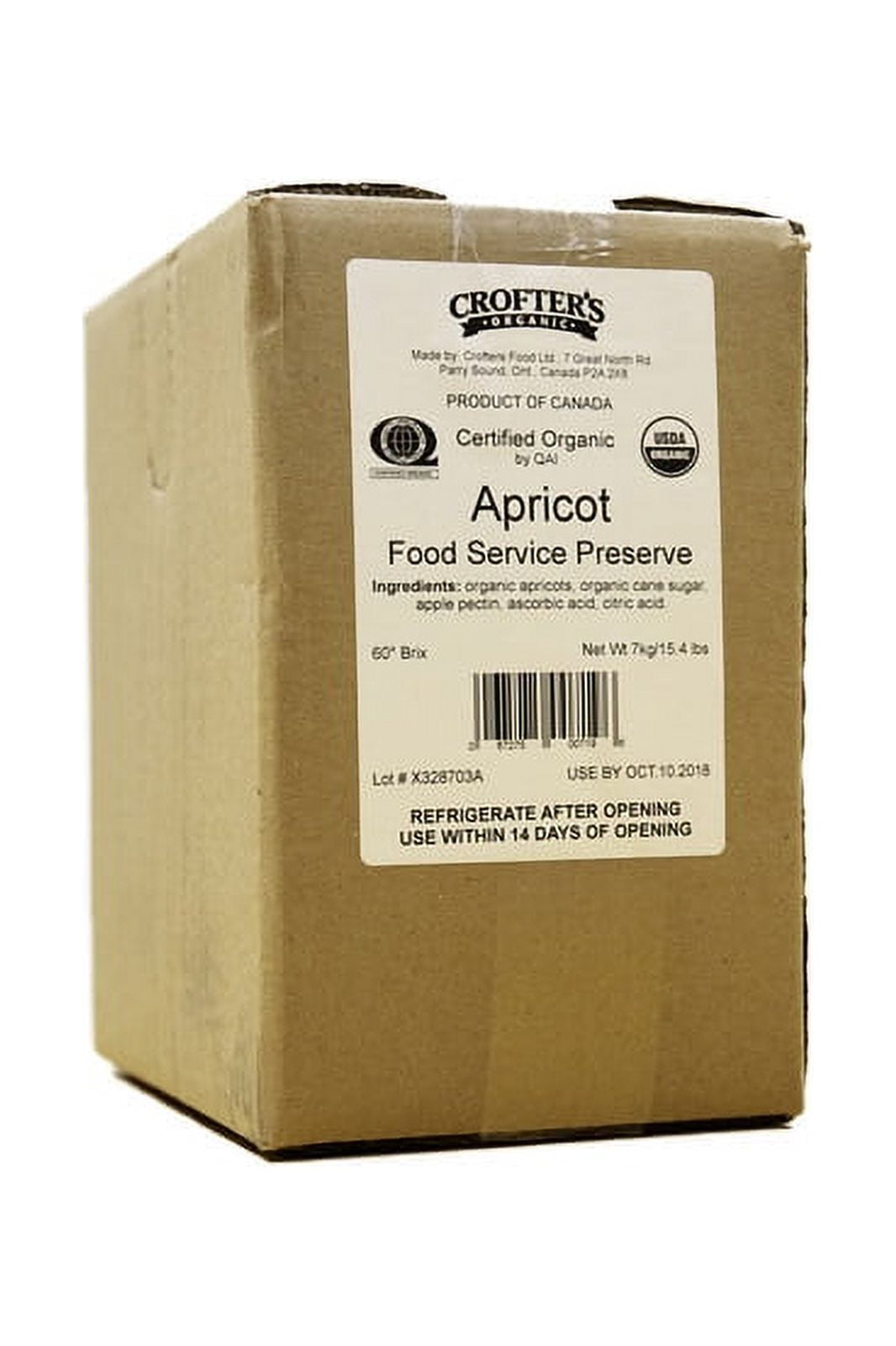 Crofter's Organic Apricot Jelly, 067275007196 (22980840)