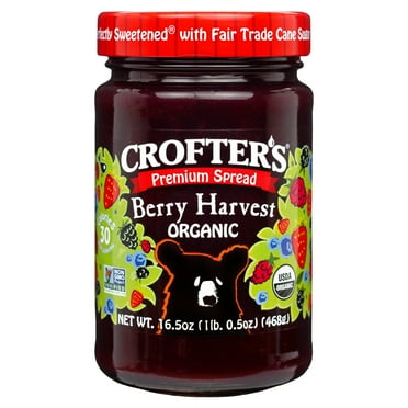 Crofter’s Organic Berry Harvest Premium Fruit Spread, 16.5 oz