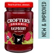 Crofter’s Organic Raspberry Premium Fruit Spread, 16.5 oz
