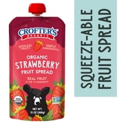Crofter's Organic Strawberry Fruit Spread Squeeze 13 oz