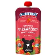 Crofter's Organic Strawberry Fruit Spread Squeeze 13 oz