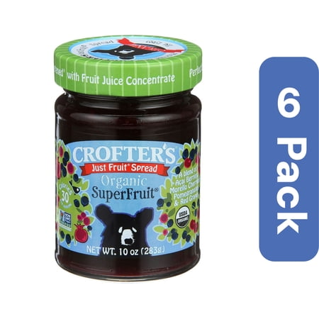 Crofters Fruit Spread Superfruit Organic 10 oz (Pack Of 6)