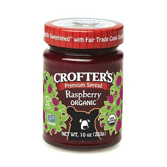 Crofters Organic 67275007202 Jelly Raspberry Foodservice 1-7.2 Kilogram